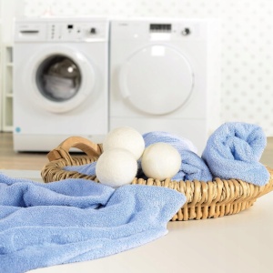 Bile din Lana pentru Uscat, Xavax, Set 3 Bucati, 100 Naturale, Culoare Bej - Img 3