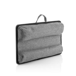 Birou portabil InnovaGoods DESKION cu perna XL, design ergonomic, negru - Img 9