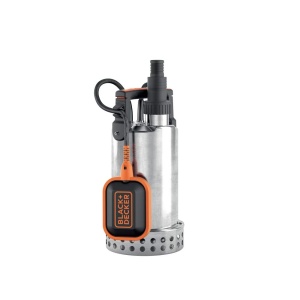 Black+Decker BXUP750XCE Pompa submersibila pentru apa limpede (750 W, debit maxim 11.000 l/h, inaltime maxima de livrare 8,5 m), gri