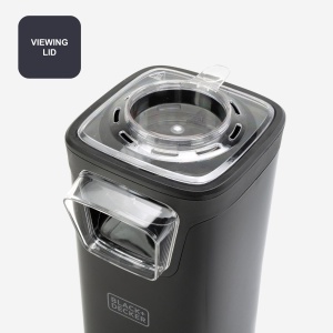 BLACKDECKER BXPC1100E Masina de popcorn 1100W Tehnologie cu aer cald Capacitate mare - Img 7