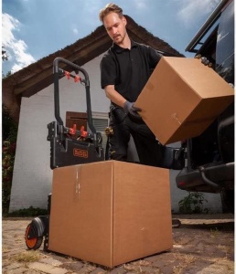 BLACKDECKER Carucior Transport 2-in-1 Pliabil Capacitate 120kg - Img 8