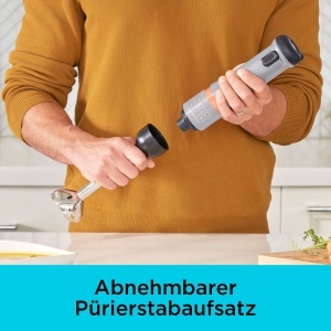 Blender BLACKDECKER BCKM1011KGF, 700ml, 5 trepte de putere, kabellos - Img 6