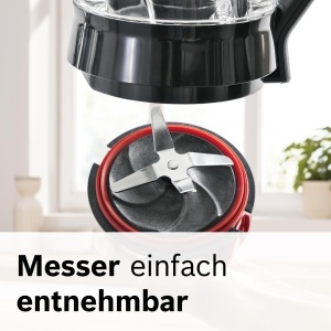 Blender Bosch VitaPower MMB6177S, 1200W, 1.5L, Inox - Img 6