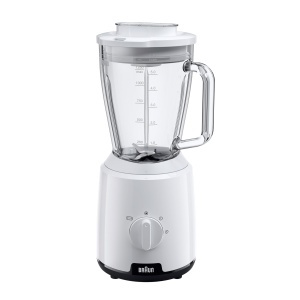 Blender Braun PowerBlend 1 JB1050WH, 1.5 l, 600 W, Alb