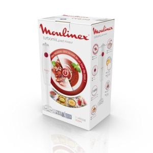 Blender de mana Moulinex Turbomix DD12A1, 350 W, lame Zelkrom, alb - Img 9