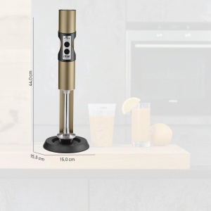 Blender fara fir Ritter Stilo 7, acumulator, 3 viteze, maro inchis - Img 4
