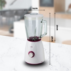 Blender JATA BT265, 1.5L, 1300W, cu cutit din otel inoxidabil - Img 2