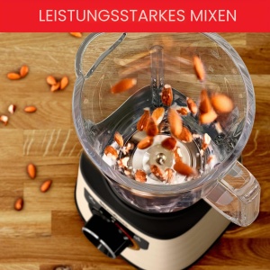 Blender Moulinex PerfectMix LM871A10, 1200 W, capacitate 1,5 l, culoare negruauriu - Img 3