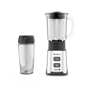 Blender Moulinex Pulseo LM17GD, 400 W, 700 ml, 2 viteze, inox