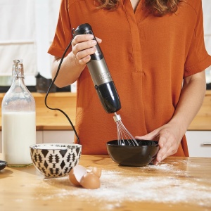 Blender multifunctional BLACKDECKER BXHBA1000E, 1000W, 20 viteze, inox si negru - Img 9