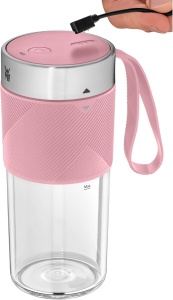 Blender portabil WMF Kuchenminis Mix on the Go, 300 ml, 20.000 RPM, roz - Img 8