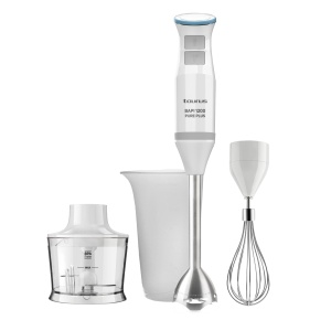 Blender Taurus 1200 W cu 20 viteze, inox, accesorii complete
