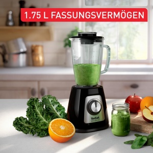 Blender Tefal Blendforce 2, 800W, 1.75L, Negru - Img 5