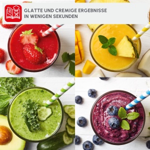 Blender Tefal Mix Move Mini BL15FD 300W 2 sticle Tritan To-Go Design compact ArgintiuGri - Img 8