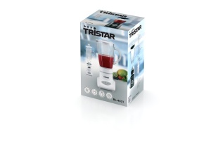 Blender Tristar BL-4431 - Lame din otel inoxidabil - 2 viteze - Ulcior de sticla de 450 ml - Compact - Img 5