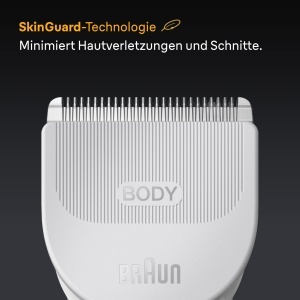 Bodygroomer Braun Series 5 BG5500, Trimmer pentru Barbati, 100 Rezistent la Apa, Gri - Img 3