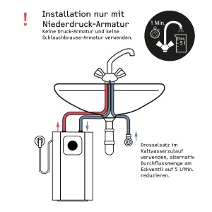 Boiler electric STIEBEL ELTRON UFP 5 Trend, 5 litri, 2 kW, compact - Img 3