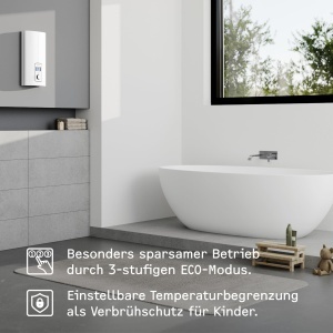 Boiler Instantaneu Electric STIEBEL ELTRON DEL 182124 Plus, 21 kW, LCD, ECO-Mod - Img 3