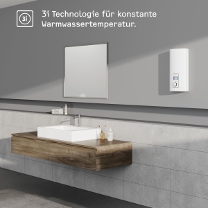 Boiler Instantaneu Stiebel Eltron DEL 27 Plus, 27 kW, Display LCD, Mod ECO - Img 2