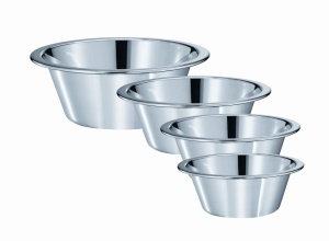 Bol conic ROSLE din inox 1810, 27 cm, 3.5 l, argintiu - Img 3