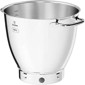 Bol de mixare Kenwood KAB71.002SS, inox, capacitate 7 litri, compatibil cu Titanium Chef Patissier XL