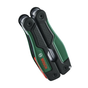 Bosch 16-in-1 Multi-Tool (multi-tool pentru bricolaj, outdoor si camping; Otel inoxidabil; Functie de blocare; Prindere moale; 16 functii: cleste; Surubelnita; Cutit; ferastrau etc.) - Img 6