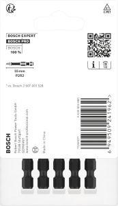 Bosch PRO P2R2 Impact Bit Set 5 piese 125 x 75 mm Robust si Durabil - Img 4