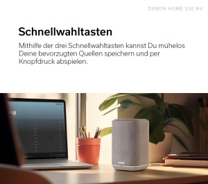 Boxa audio Denon Home 150 NV, wireless, alb, cu tehnologie HEOS - Img 7