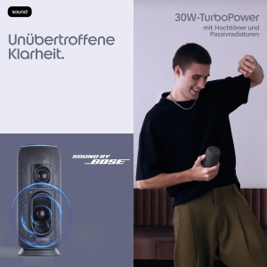 Boxa Bluetooth Motorola Moto Sound Flow, autonomie 11.5 ore, carbon - Img 2