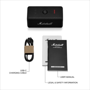 Boxa portabila Bluetooth Marshall Emberton III, IP67, 32 ore autonomie, NegruSilver - Img 6