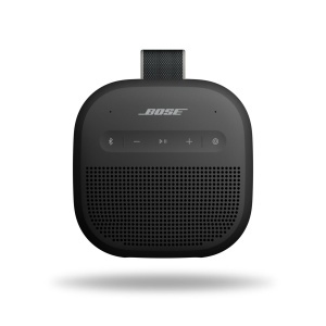Boxa portabila Bose SoundLink Micro, 12 ore autonomie, rezistenta la apa, neagra