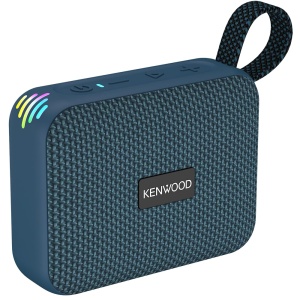 Boxa portabila Kenwood AS-60BT-A, 5W, waterproof IPX7, Bluetooth, Albastra