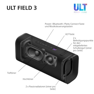Boxa portabila Sony ULT Field 3 Bluetooth IP67 24 ore autonomie Negru - Img 11