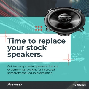 Boxe auto Pioneer TSG1020S, 200W, 10.2 cm, Negru - Img 3