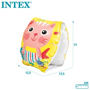 Bratari Intex Happy Kitten, 20 cm x 15 cm, 2 camere de aer, pentru copii - Img 5