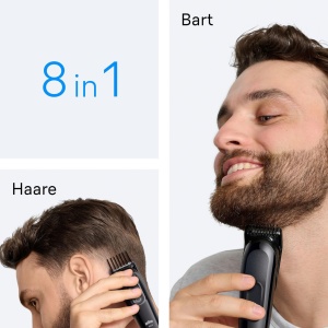 Braun All-in-One Series 3 AIO3545 Trimmer 8-in-1 Negru Rezistent la Apa - Img 3