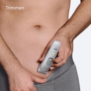 Braun Body Groomer Series 3, +6 accesorii, protectie suplimentara a pielii, durata de viata minima a bateriei, barbierit si tuns delicat, rezistent la apa, BG3575, gri - Img 5