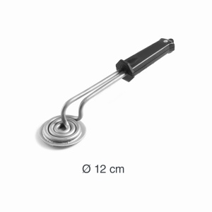 Brener electric Lacor RUND 1000 W, inox, 12 cm - Img 2