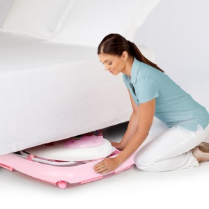 Bright Starts June Berry Premergator Roz cu Jucarii si Lumini Reglabil pe Inaltime - Img 7