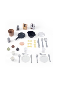 Bucatarie de Jucarie Smoby Loft, 32 accesorii, design modern, pentru copii de peste 3 ani - Img 2
