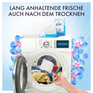 Bucati de rufe Lenor Aprilfrisch, 34 bucati, pentru uscator - Img 2