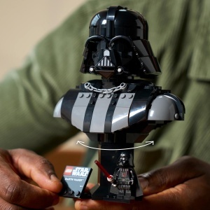 Busta LEGO Star Wars 75439 Darth Vader pentru adulti, 349 piese, cu minifigura - Img 4