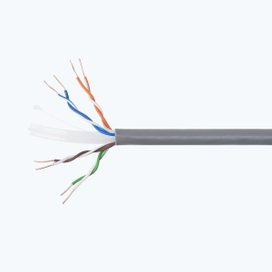 Cablu Ethernet LAN 305 m CAT6e PNI U06, viteza 10 Gbits, gri - Img 3