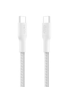 Cablu USB-C Belkin BoostCharge Eco, 1 m, 240 W, Alb