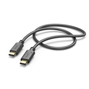 Cablu USB C Hama 1,5m, incarcare rapida, transfer date, negru - Img 2