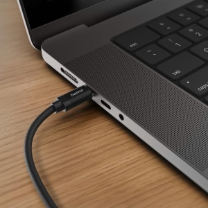 Cablu USB-C Hama 100W, 1.5m, incarcare rapida, negru - Img 5