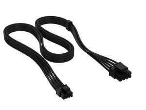 Cabluri de alimentare Corsair Elite Premium Tip 5, Paracord, Negru
