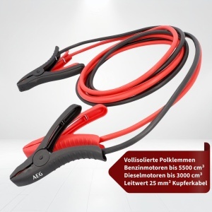 Cabluri de pornire AEG SP 25 Alu-Tec 12V24V 35m cu tehnologie cupru-aluminiu - Img 8