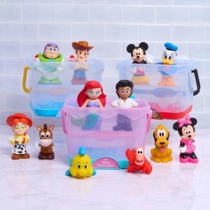 Caddy pentru Baie Disney Winnie the Pooh cu 5 Figurine - Img 6