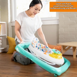 Cadran de mers Bright Starts Ready to Roll, 2 moduri, unisex, 6-12 luni - Img 5
